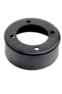 Rake machine hub cover